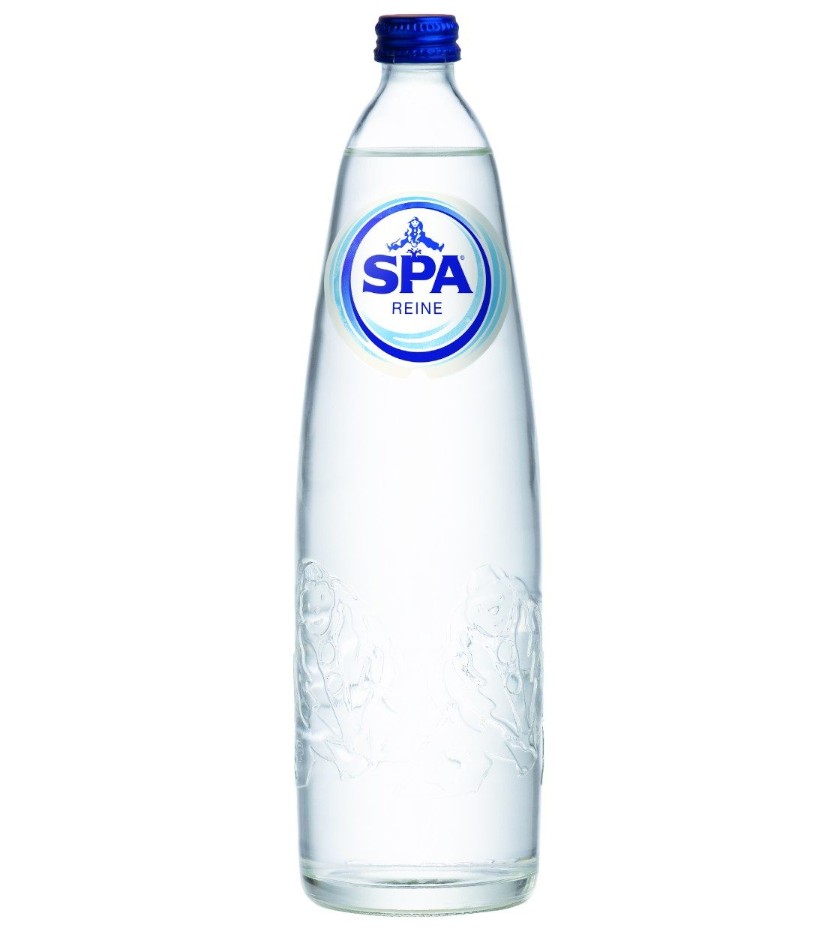 Spa Reine Blauw Koolzuurvrij Glazen fles 1lt